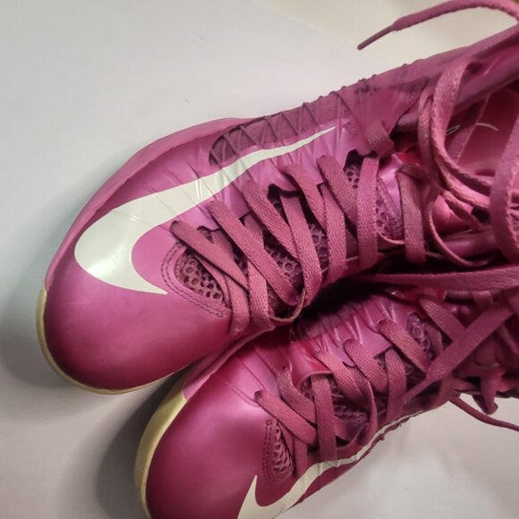 Nike Lunar Hyperdunk Kay Yow Think Pink (2012) Size 8.5 - Picture 1 of 9